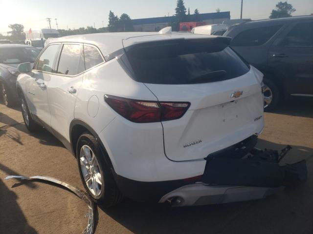 Photo 3 from auction – 2020 CHEVROLET BLAZER 2LT with VIN 3GNKBCRS8LS683157
