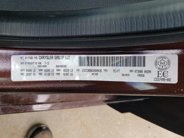 Photo 10 from auction – 2013 CHRYSLER 200 TOURIN with VIN 1C3CCBBB0DN509436