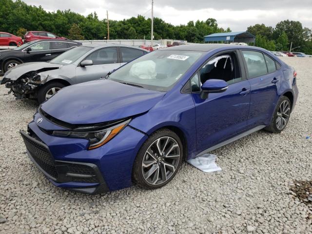 Photo 2 from auction – 2021 TOYOTA COROLLA SE with VIN 5YFS4MCE0MP068984