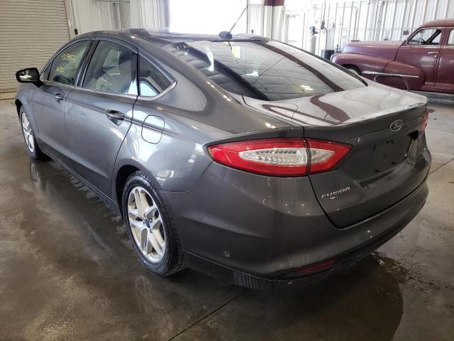 Photo 3 from auction – 2016 FORD FUSION SE with VIN 3FA6P0H7XGR199419
