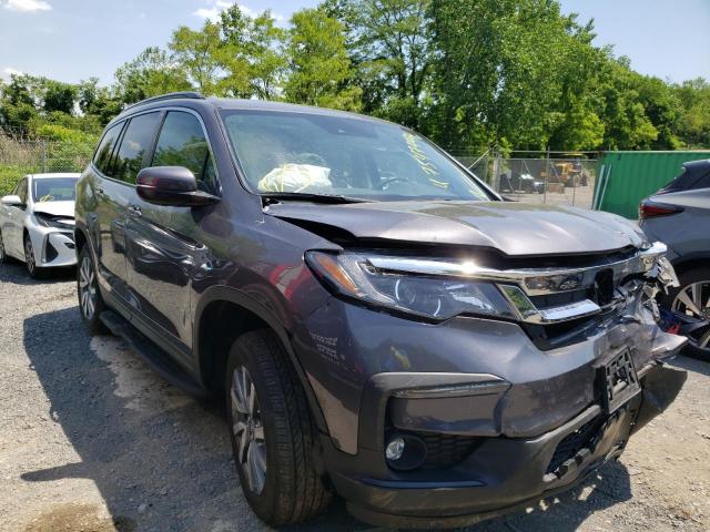 HONDA PILOT EX 2021 with VIN 5FNYF6H34MB033982 - Photo from auction