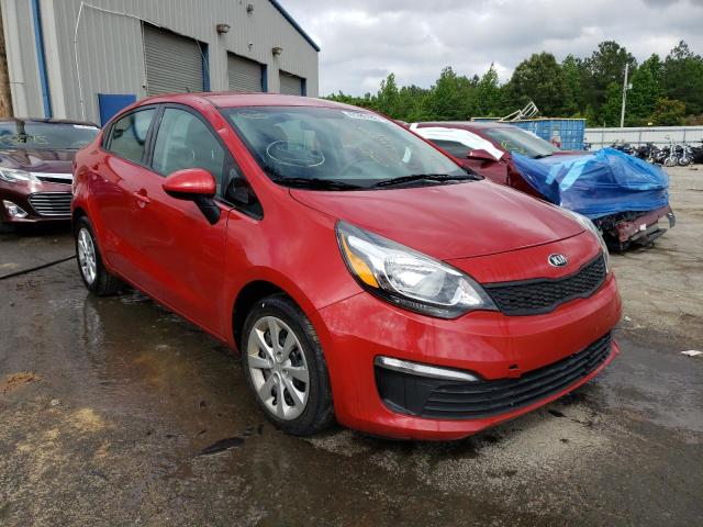 KIA RIO LX 2017 with VIN KNADM4A3XH6057950 - Photo from auction