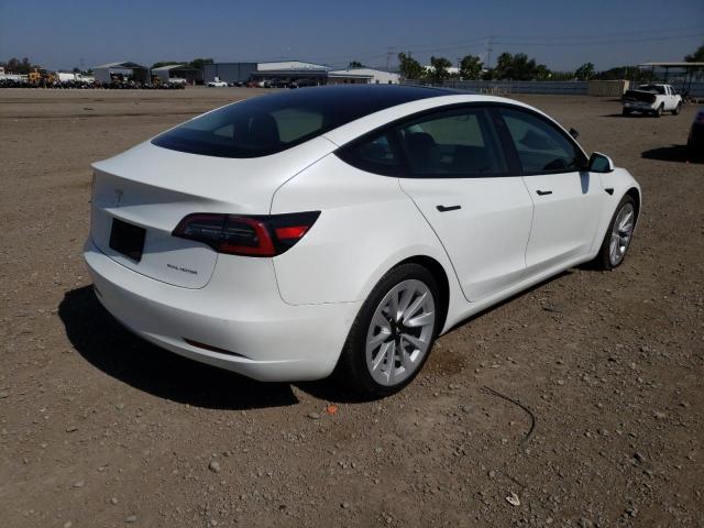 Photo 4 from auction – 2022 TESLA MODEL 3 with VIN 5YJ3E1EB4NF145579