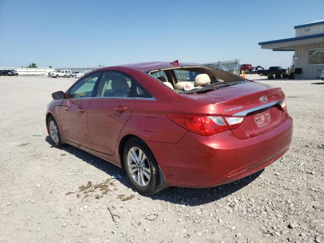 Photo 3 from auction – 2013 HYUNDAI SONATA GLS with VIN 5NPEB4AC0DH667224
