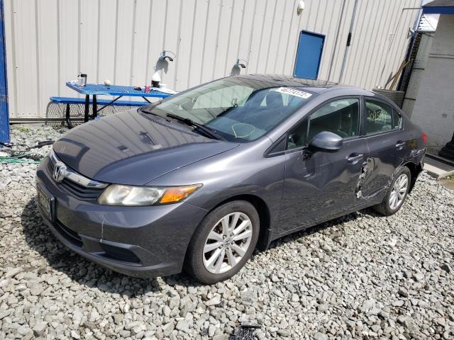 Foto 2 de la subasta – 2012 HONDA CIVIC EXL con VIN 19XFB2F93CE026609