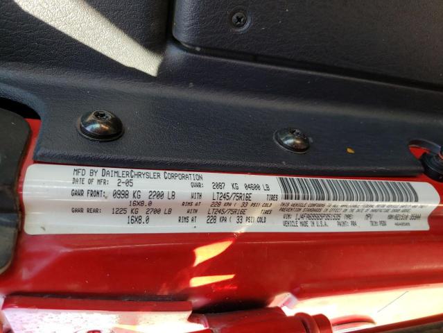 Photo 10 from auction – 2005 JEEP WRANGLER / with VIN 1J4FA69S65P351535
