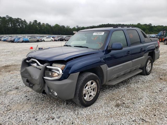 Photo 2 from auction – 2002 CHEVROLET AVALANCHE with VIN 3GNEK13T12G168747