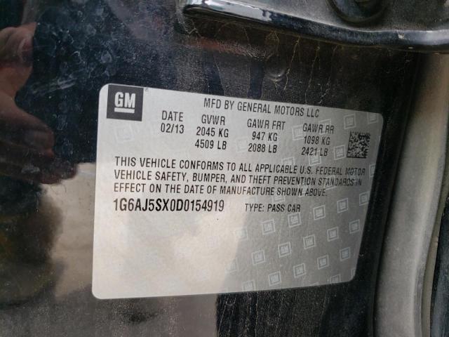Photo 10 from auction – 2013 CADILLAC ATS PERFOR with VIN 1G6AJ5SX0D0154919
