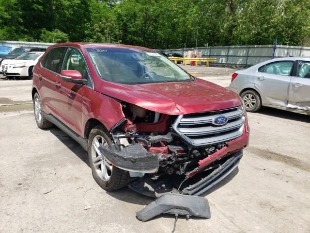 FORD EDGE TITAN 2017 with VIN 2FMPK3K94HBB32075 - Photo from auction
