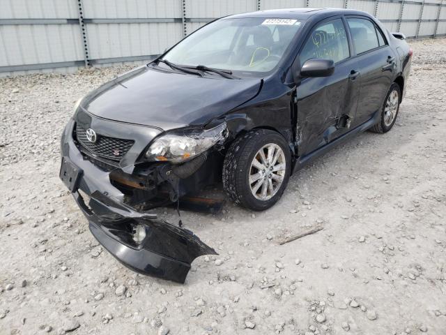 Photo 9 from auction – 2009 TOYOTA COROLLA BA with VIN 1NXBU40E99Z101166