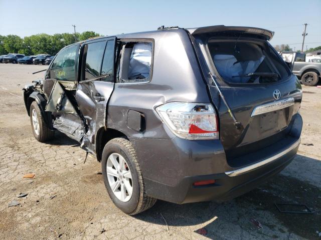 Photo 3 from auction – 2012 TOYOTA HIGHLANDER with VIN 5TDZK3EH0CS076384