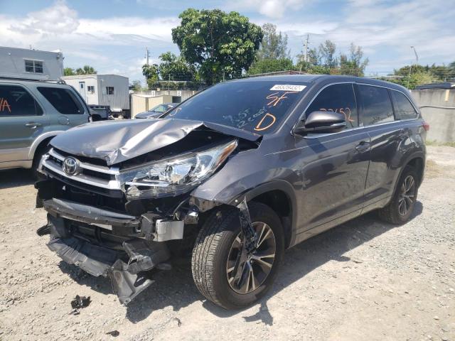 Photo 2 from auction – 2017 TOYOTA HIGHLANDER with VIN 5TDZARFH0HS031960