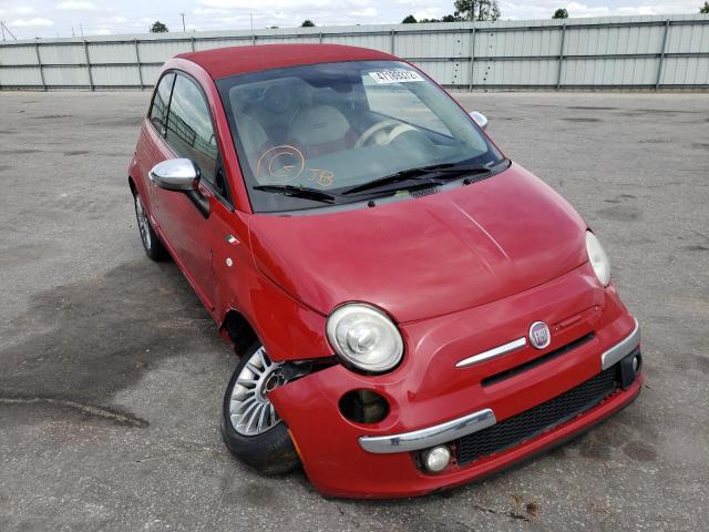 FIAT 500 LOUNGE 2012 with VIN 3C3CFFERXCT343450 - Photo from auction