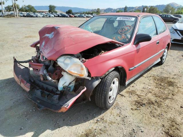 Photo 2 from auction – 1996 HONDA CIVIC DX with VIN 2HGEJ6347TH119847