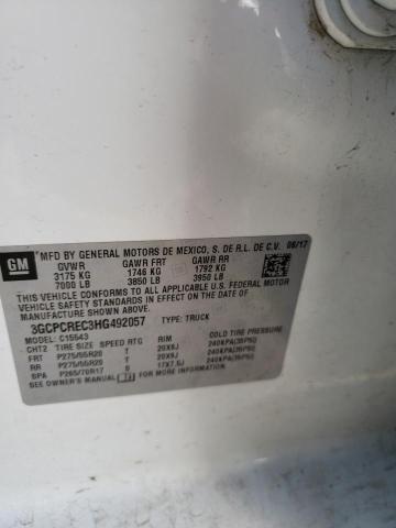 Photo 10 from auction – 2017 CHEVROLET SILVERADO with VIN 3GCPCREC3HG492057