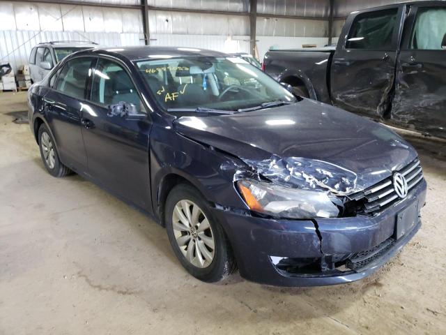 VOLKSWAGEN PASSAT S 2012 with VIN 1VWAP7A36CC051696 - Photo from auction
