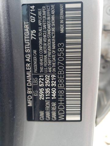 Photo 10 from auction – 2014 MERCEDES-BENZ E 350 4MAT with VIN WDDHH8JB8EB070583