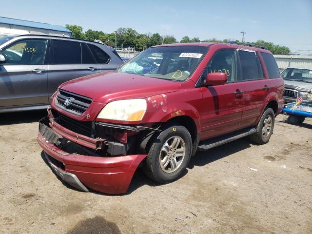 Photo 2 from auction – 2004 HONDA PILOT EX with VIN 2HKYF18434H545522