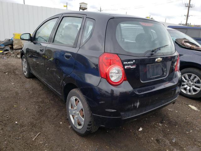Photo 3 from auction – 2009 CHEVROLET AVEO LS with VIN KL1TD66E59B638552