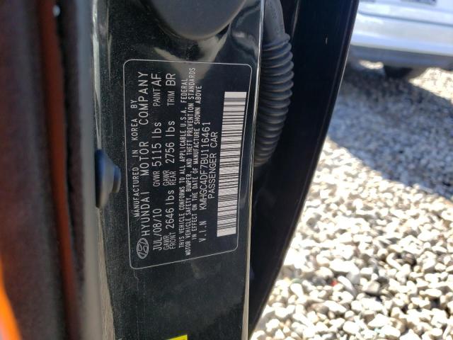 Photo 10 from auction – 2011 HYUNDAI GENESIS 4. with VIN KMHGC4DF7BU116461
