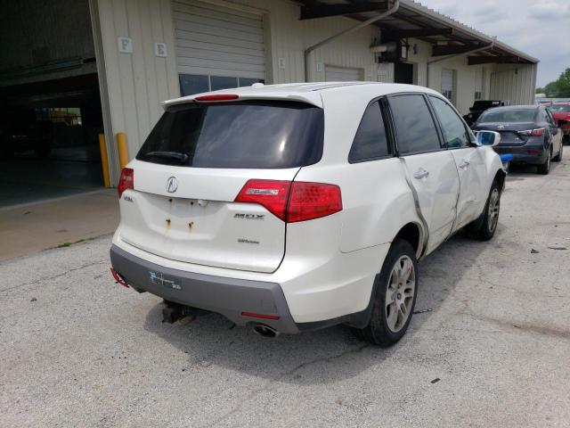 Photo 4 from auction – 2009 ACURA MDX TECHNO with VIN 2HNYD28629H532042