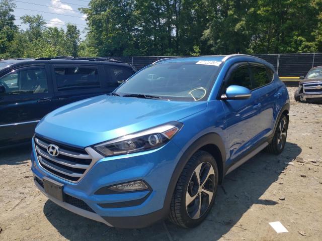 Photo 2 from auction – 2017 HYUNDAI TUCSON LIM with VIN KM8J3CA29HU402063