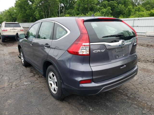 Photo 3 from auction – 2015 HONDA CR-V LX with VIN 5J6RM4H37FL016022