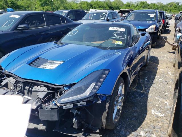 Photo 2 from auction – 2014 CHEVROLET CORVETTE S with VIN 1G1YF2D76E5125334