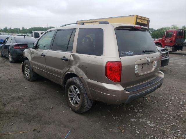 Photo 3 from auction – 2003 HONDA PILOT EXL with VIN 2HKYF18583H612476