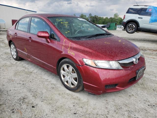 HONDA CIVIC LX 2011 with VIN 2HGFA1F51BH532941 - Photo from auction