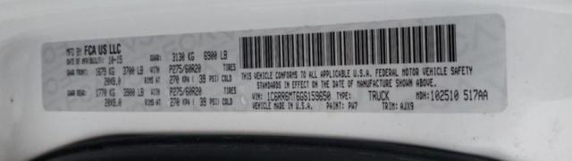 Photo 10 from auction – 2016 RAM 1500 SPORT with VIN 1C6RR6MT6GS159650