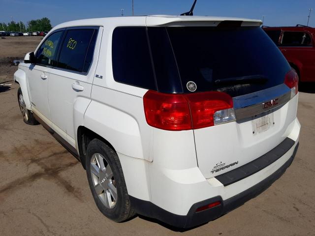 Photo 3 from auction – 2011 GMC TERRAIN SL with VIN 2CTALMEC2B6286552