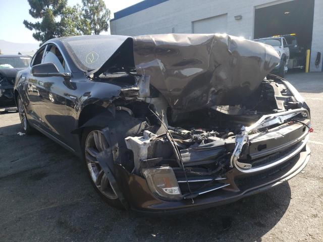 TESLA MODEL S 2014 with VIN 5YJSA1H13EFP44841 - Photo from auction