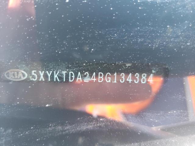 Photo 10 from auction – 2011 KIA SORENTO BA with VIN 5XYKTDA24BG134384