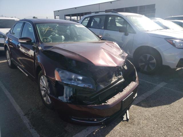 VOLKSWAGEN PASSAT SEL 2013 with VIN 1VWCP7A32DC120930 - Photo from auction
