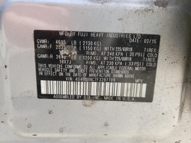 Photo 10 from auction – 2015 SUBARU OUTBACK 2. with VIN 4S4BSBNC7F3297109