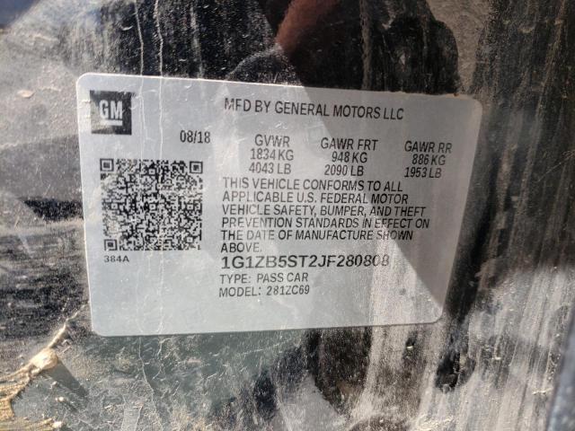 Photo 10 from auction – 2018 CHEVROLET MALIBU LS with VIN 1G1ZB5ST2JF280808