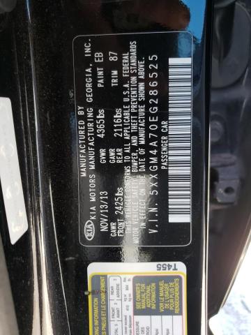Photo 10 from auction – 2014 KIA OPTIMA LX with VIN 5XXGM4A70EG286525