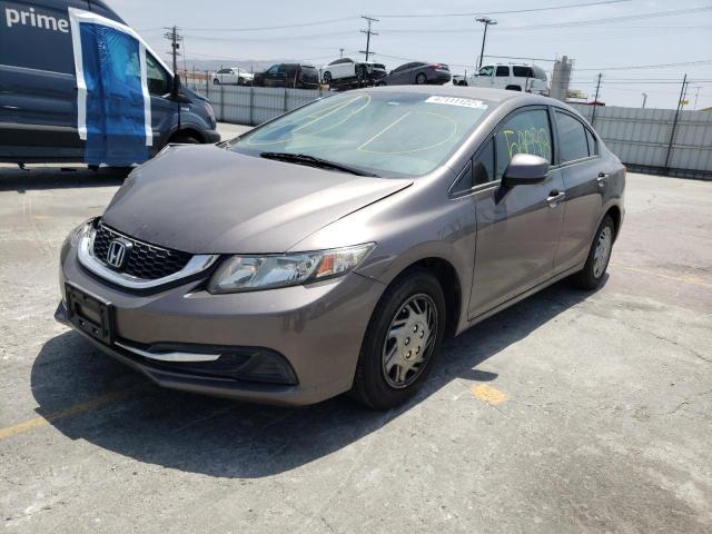 Photo 2 from auction – 2013 HONDA CIVIC LX with VIN 2HGFB2F58DH573668