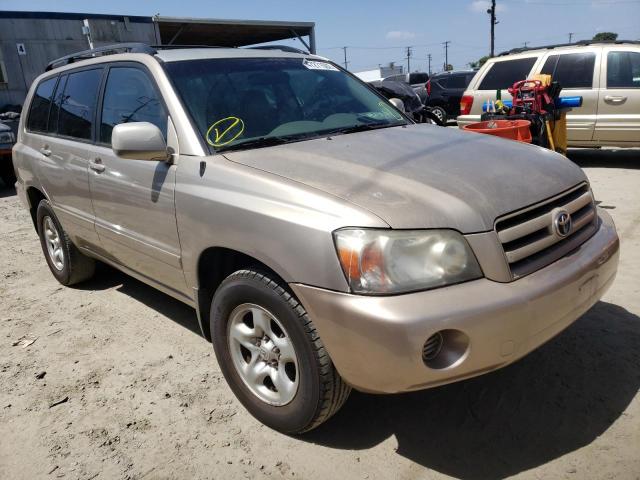 TOYOTA HIGHLANDER 2005 with VIN JTEDD21A850115330 - Photo from auction