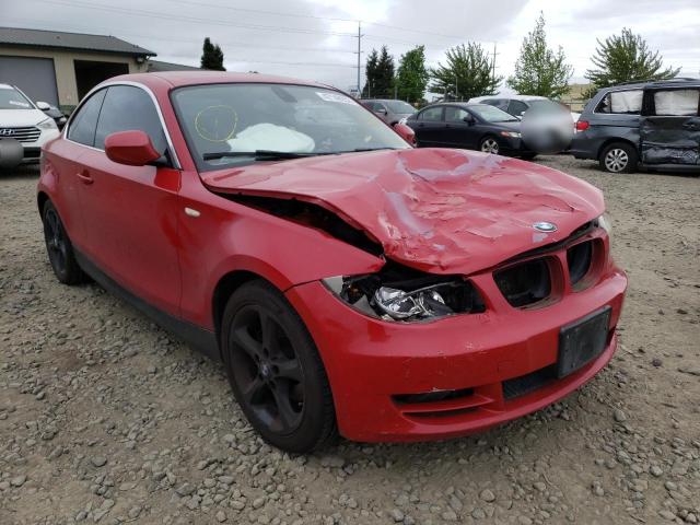 BMW 128 I 2011 with VIN WBAUP7C59BVP21465 - Photo from auction