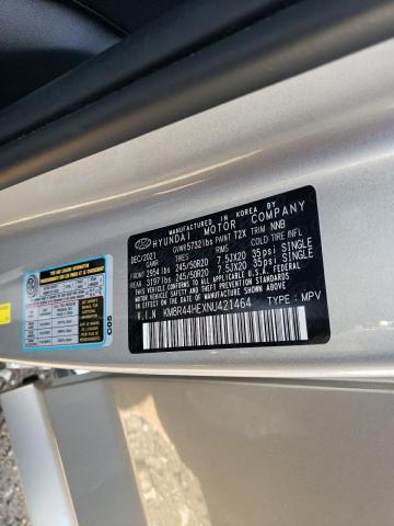 Photo 10 from auction – 2022 HYUNDAI PALISADE S with VIN KM8R44HEXNU421464