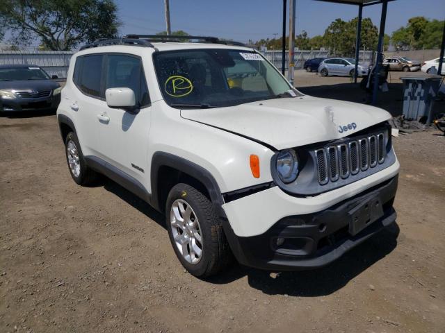 JEEP RENEGADE L 2015 with VIN ZACCJBBTXFPB20002 - Photo from auction
