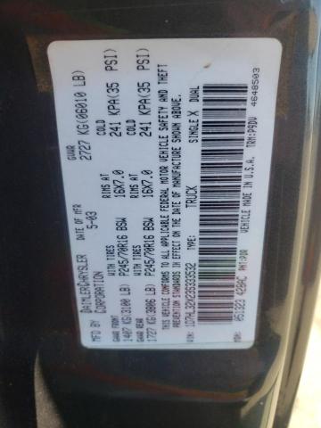 Photo 10 from auction – 2003 DODGE DAKOTA SPO with VIN 1D7HL32X23S333532