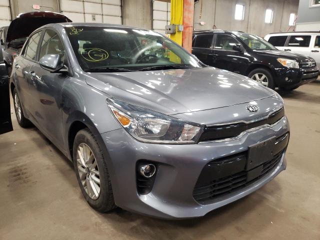 KIA RIO EX 2018 with VIN 3KPA35AB7JE044109 - Photo from auction