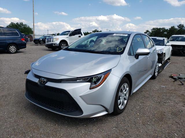 Photo 2 from auction – 2021 TOYOTA COROLLA LE with VIN JTDEPMAE7MJ177647