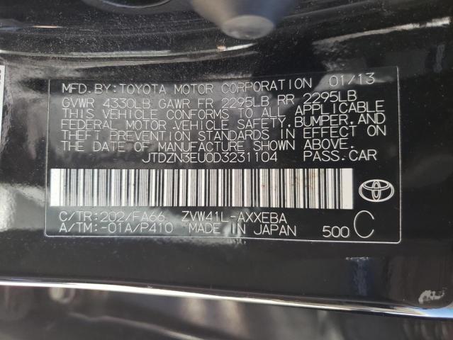 Photo 10 from auction – 2013 TOYOTA PRIUS V with VIN JTDZN3EU0D3231104