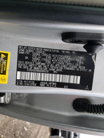 Photo 10 from auction – 2010 TOYOTA HIGHLANDER with VIN 5TDZA3EH8AS006230