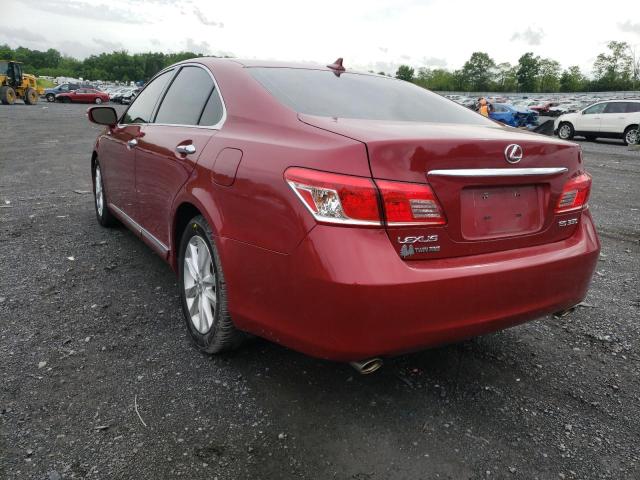 Photo 3 from auction – 2010 LEXUS ES 350 with VIN JTHBK1EG2A2358803