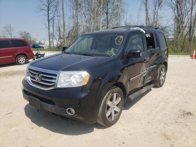 Photo 2 from auction – 2013 HONDA PILOT TOUR with VIN 5FNYF4H91DB021037